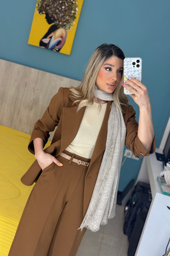 کت قهوه