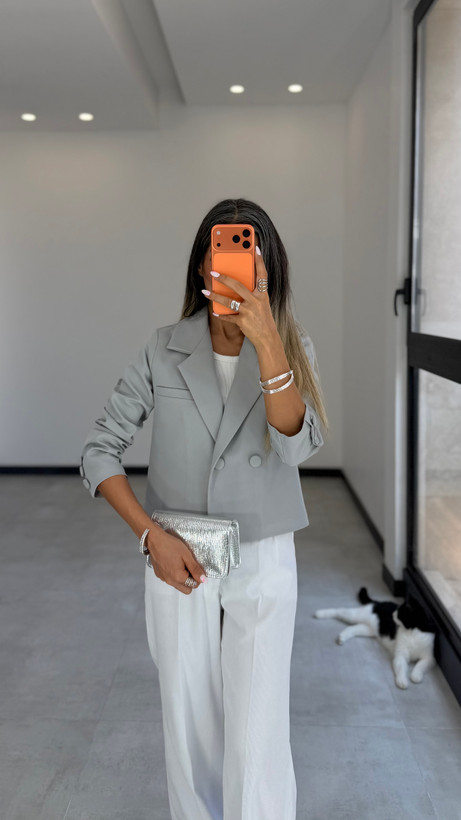 کراپ کت gray فوری