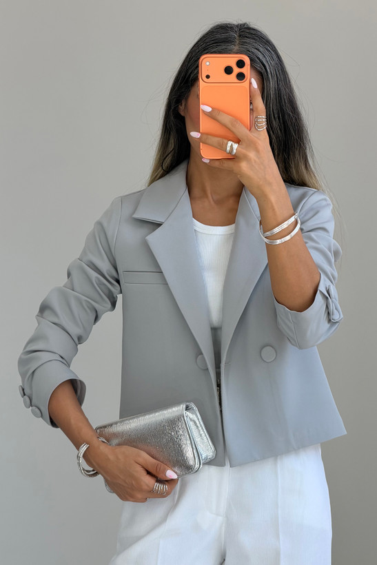 کراپ کت gray فوری